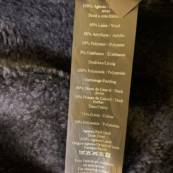 Yves Salomon Black Quilted Puffer Coat with Hood - Picture 13 of 15